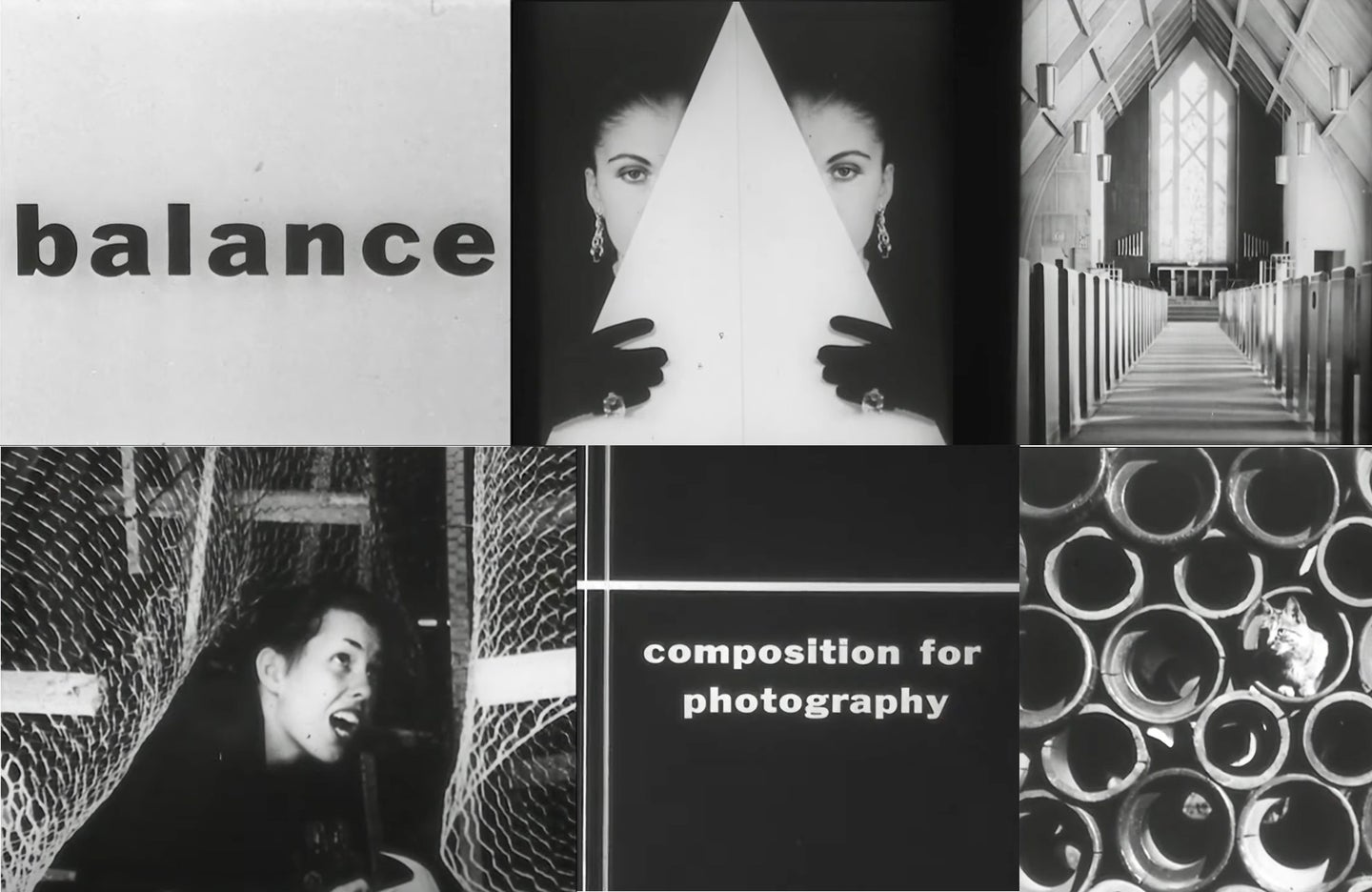1949 composition photography video screenshots.