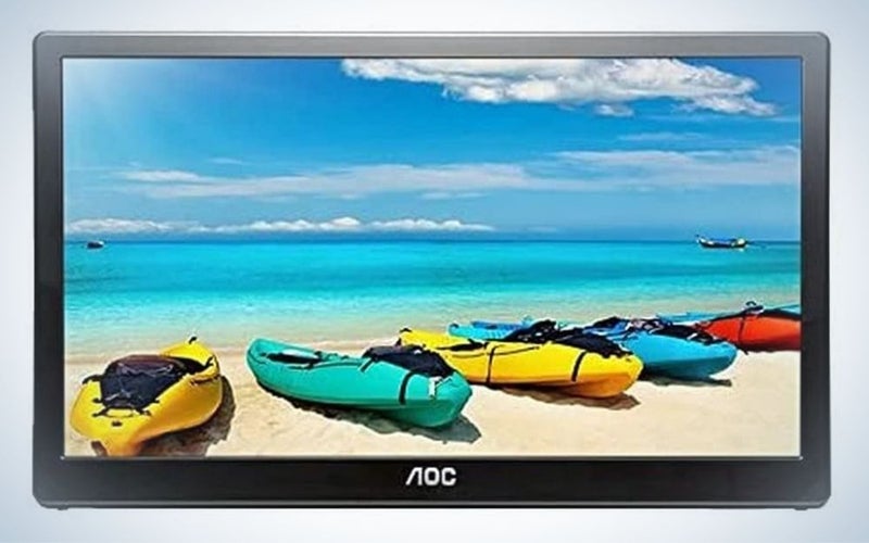AOC I1659FWUX 15.6-inch portable monitor is the best for those on a budget.