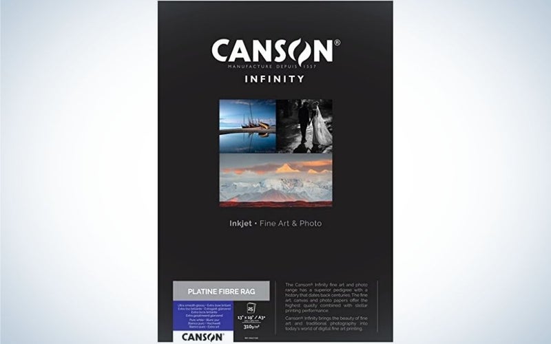 Canson Infinity Platine Fibre Rag 310gsm