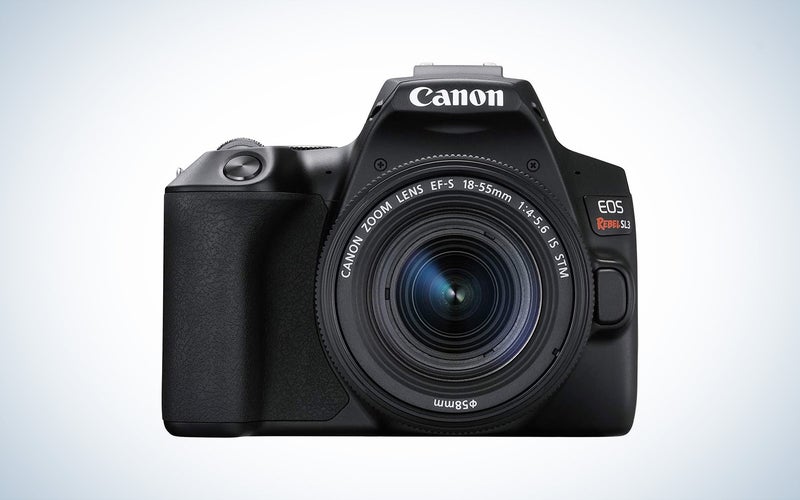 Canon EOS Rebel SL3 DSLR camera