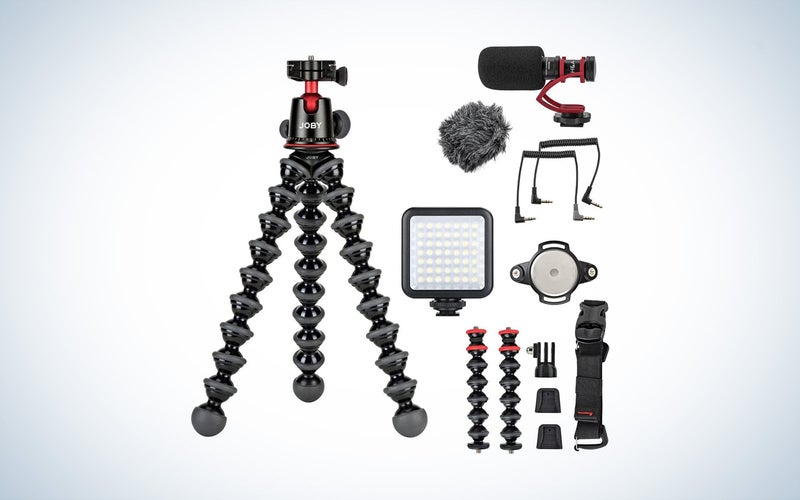 JOBY GorillaPod 5K Tripod Kit with Rig Vlogging Bundle