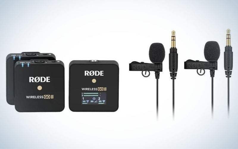Rode Microphones Wireless GO II Compact Microphone System is the best wireless mic system.